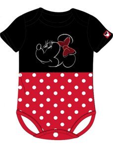 E plus M Kojenecké / dětské body / tričko s krátkým rukávem Minnie Mouse - Disney