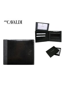 Moderní černá peněženka Cavaldi