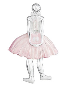 HGM Brož tanečnice baletka s růžovou sukní