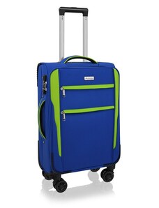 AVANCEA Cestovní kufr AVANCEA GP4552 BlueGreen 4W S