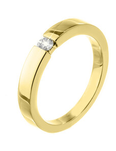 Zlatý prsten s diamantem ZPTO131Z-64-1000