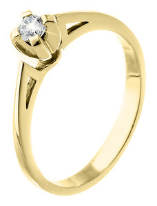 Zlatý prsten s diamantem ZPTO173Z-67-1000