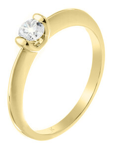 Zlatý prsten s diamantem ZPTO198Z-67-1000