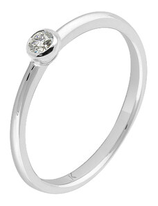 Zlatý prsten s diamantem ZPDI033B-55-1000