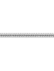 Staviori Stříbrný, rhodiovaný řetízek Stříbro Ag 0,925 - LSX5875