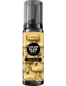 Matrix Color Blow Dry Temporary Color 70ml, Golden Blonde, jen 90% obsahu