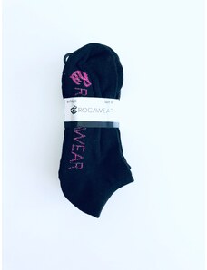 Rocawear Rocawear Logo Black stylové černé ponožky 6 párů - UNI / Černá / Rocawear
