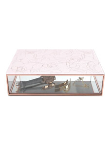 Stackers, Krabička na šperky Pink Floral Classic Trinket Boxes | růžová