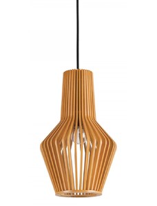Ideal Lux 159843 závěsné stropní svítidlo Citrus 1x60W|E27 - dřevo