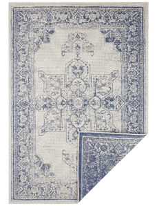 NORTHRUGS - Hanse Home koberce Kusový koberec Twin Supreme 104138 Blue/Cream – na ven i na doma - 160x230 cm