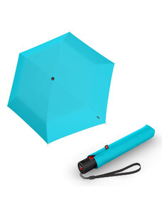 Knirps Ultra U.200 Medium Duomatic - unisex plně-automatický deštník světle modrá
