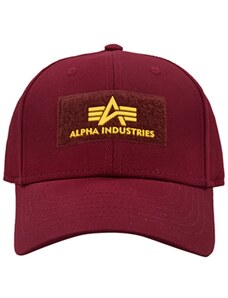 Alpha Industries Čepice Alpha Baseball VLC II Cap bordová