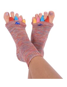 Happy Feet Adjustační ponožky růžová multikolor