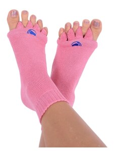 Zdravotní barevné adjustační ponožky Happy feet - PINK 39-42