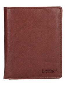 Pánská kožená peněženka Lagen Kliom - hnědá