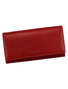 Patrizia Piu (Itálie) Červená kožená peněženka Patrizia Piu IT-106