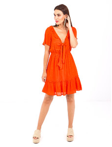 Dámské šaty Smash PROSE Dámské šaty oranžová