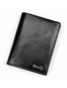 Pánská kožená peněženka Rovicky N4-VT-R8 RFID černá