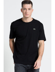 Tričko Lacoste černá barva