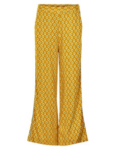 Dámské kalhoty NÜmph 7220609 NUAILANI Dámské kalhoty 1015 TAWNY O. žlutá