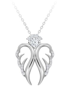 Stříbrný náhrdelník Angelic Hope, anděl 5293 00 Preciosa