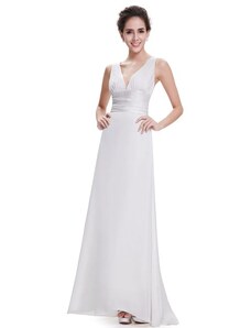 Bílé svatební a společenské šaty Ever-Pretty HE09008WH