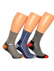 Terjax Półfrotte art.7094 sportovní ponožky 39-41 mix světlých barev-mix vzorů