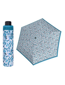 Doppler Havanna Sprinkle modrý ultralehký skládací deštník s UV ochranou