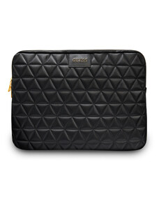 Pouzdro na notebook 13" - Guess, Quilted Sleeve Black