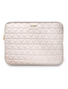 Pouzdro na notebook 13" - Guess, Quilted Sleeve Pink