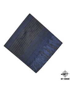 MMB Šátek SHEMAGH Modrá/Černá