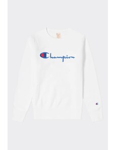 Champion Premium reverse weave dámská mikina s kapucí velké logo - bílá -  GLAMI.cz
