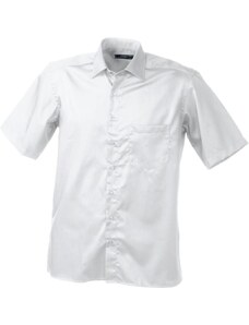 James & Nicholson Pánská košile s krátkým rukávem James & Nicholson (JN607) Bílá S