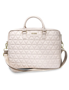 Taška na notebook 15-16" - Guess, Quilted Bag Pink