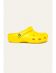 Pantofle Crocs Classic žlutá barva, 207431