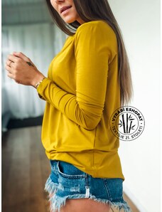 Eshopat Bamboo Dámské tričko Bamboo Long Sleeve Mustard