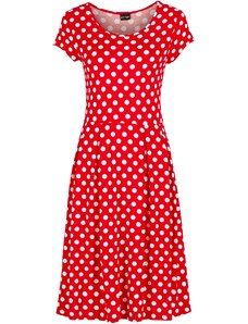Červené, puntíkaté šaty | 150 kousků - GLAMI.cz