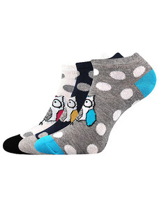 LONKA barevné ponožky Piki 62 mix L 3 páry