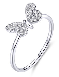 Royal Fashion prsten Třpytivý motýl SCR621