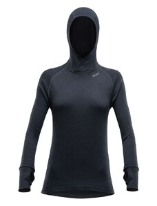 TERMOPRÁDLO DEVOLD EXPEDITION WOMAN HOODIE BLACK