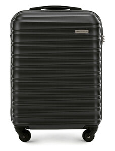 Kabinový cestovní kufr Wittchen, černá, ABS