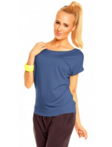 Dámské tričko Nina Blue, Velikost S/M, Barva Modrá LENTAL