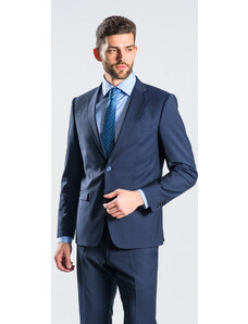 Alain Delon Modrý Slim Fit oblek XL