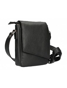 Borse Leather Italy Pánská taška Etela kožená černá