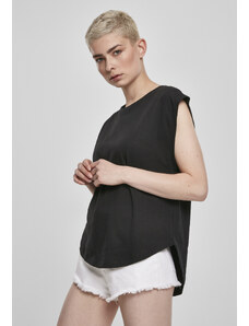 UC Ladies Dámské tričko Basic Shaped v černé barvě