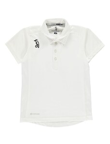 Kookaburra Elite Short Sleeve Polo Shirt Juniors