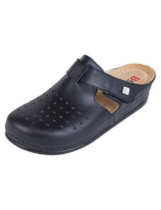 Buxa Dámská zdravotní kožená obuv BZ241 - Černá
