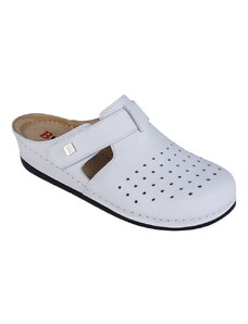 Buxa Dámská zdravotní kožená obuv BZ241 - Bílá