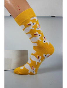 LONKA Barevné ponožky Woodoo kraličci 3 páry