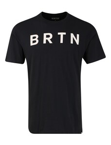 BURTON Funkční tričko 'Men's BRTN Organic Short Sleeve T Shirt' černá / bílá